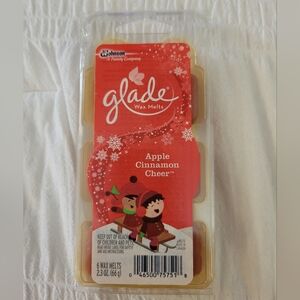 HTF RARE Glade Wax Melts Apple Cinnamon Cheer Christmas Holiday Limited Edition